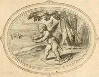 An illustration from Amorum emblemata, figuris aeneis incisa (1608)