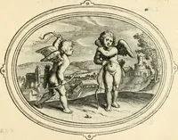 An illustration from Amorum emblemata, figuris aeneis incisa (1608)