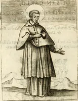 An illustration from Ampla et diligente relatione de gli honori fatti al cuore di San Carlo : per lettera scritta all'illustrissimo sig. conte Carlo Borromeo, nipote del santo (1614)