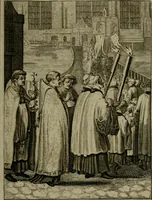 Picture 9 of 21 from Amstelredams eer ende opcomen, : door de denckwaerdighe miraklen aldaer gescheid, aen ende door het H. Sacrement des altaers. Anno 1345 (1639), leaf 90