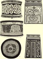 An illustration from The decorative art of the Amur tribes (1902)