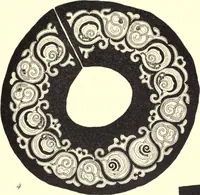 An illustration from The decorative art of the Amur tribes (1902)