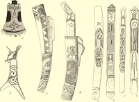 An illustration from The decorative art of the Amur tribes (1902)