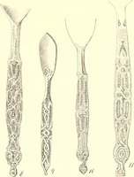 An illustration from The decorative art of the Amur tribes (1902)