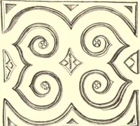 An illustration from The decorative art of the Amur tribes (1902)