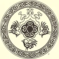 An illustration from The decorative art of the Amur tribes (1902)