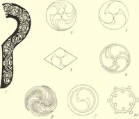 An illustration from The decorative art of the Amur tribes (1902)