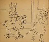 An illustration from Amusement for little children; drawing and tracing book .. (1898)