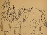 An illustration from Amusement for little children; drawing and tracing book .. (1898)