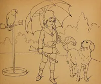 Picture 64 of 72 from Amusement for little children; drawing and tracing book .. (1898), leaf 106