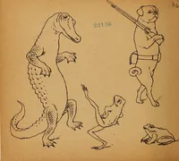 Picture 65 of 72 from Amusement for little children; drawing and tracing book .. (1898), leaf 113