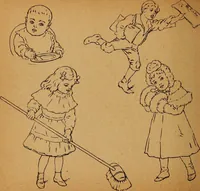 An illustration from Amusement for little children; drawing and tracing book .. (1898)