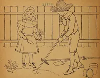 Picture 57 of 72 from Amusement for little children; drawing and tracing book .. (1898), leaf 93