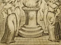 An illustration from Amvlio, e Nvmitore: drama per musica (1689)