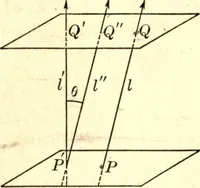 An illustration from Analytic geometry of space (1914)