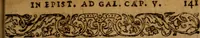 Picture 8 of 11 from Analysis logica in Epistolam Pauli Apostoli ad Galatas. (1603), leaf 158