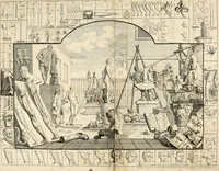 An illustration from The analysis of beauty : written with a view of fixing the fluctuating ideas of taste (1753)