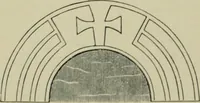 An illustration from An analysis of Gothic architecture. Illustrated by a series of upwards of seven hundred examples of doorways, windows, mouldings, roofs, arches, crosses, panels, buttresses, seats, screens, etc., and accompanied with remarks on the several details of an ecclesiastical edifice (1903)