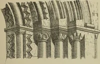 An illustration from An analysis of Gothic architecture. Illustrated by a series of upwards of seven hundred examples of doorways, windows, mouldings, roofs, arches, crosses, panels, buttresses, seats, screens, etc., and accompanied with remarks on the several details of an ecclesiastical edifice (1903)