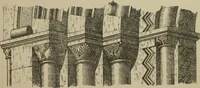 An illustration from An analysis of Gothic architecture. Illustrated by a series of upwards of seven hundred examples of doorways, windows, mouldings, roofs, arches, crosses, panels, buttresses, seats, screens, etc., and accompanied with remarks on the several details of an ecclesiastical edifice (1903)