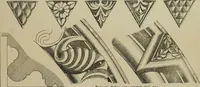 An illustration from An analysis of Gothic architecture. Illustrated by a series of upwards of seven hundred examples of doorways, windows, mouldings, roofs, arches, crosses, panels, buttresses, seats, screens, etc., and accompanied with remarks on the several details of an ecclesiastical edifice (1903)