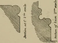 An illustration from An analysis of Gothic architecture. Illustrated by a series of upwards of seven hundred examples of doorways, windows, mouldings, roofs, arches, crosses, panels, buttresses, seats, screens, etc., and accompanied with remarks on the several details of an ecclesiastical edifice (1903)