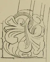 An illustration from An analysis of Gothic architecture. Illustrated by a series of upwards of seven hundred examples of doorways, windows, mouldings, roofs, arches, crosses, panels, buttresses, seats, screens, etc., and accompanied with remarks on the several details of an ecclesiastical edifice (1903)