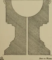 An illustration from An analysis of Gothic architecture. Illustrated by a series of upwards of seven hundred examples of doorways, windows, mouldings, roofs, arches, crosses, panels, buttresses, seats, screens, etc., and accompanied with remarks on the several details of an ecclesiastical edifice (1903)