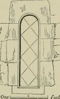 An illustration from An analysis of Gothic architecture. Illustrated by a series of upwards of seven hundred examples of doorways, windows, mouldings, roofs, arches, crosses, panels, buttresses, seats, screens, etc., and accompanied with remarks on the several details of an ecclesiastical edifice (1903)