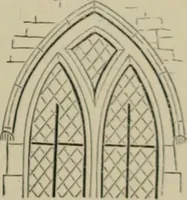 An illustration from An analysis of Gothic architecture. Illustrated by a series of upwards of seven hundred examples of doorways, windows, mouldings, roofs, arches, crosses, panels, buttresses, seats, screens, etc., and accompanied with remarks on the several details of an ecclesiastical edifice (1903)