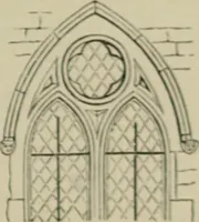 An illustration from An analysis of Gothic architecture. Illustrated by a series of upwards of seven hundred examples of doorways, windows, mouldings, roofs, arches, crosses, panels, buttresses, seats, screens, etc., and accompanied with remarks on the several details of an ecclesiastical edifice (1903)