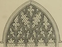 An illustration from An analysis of Gothic architecture. Illustrated by a series of upwards of seven hundred examples of doorways, windows, mouldings, roofs, arches, crosses, panels, buttresses, seats, screens, etc., and accompanied with remarks on the several details of an ecclesiastical edifice (1903)
