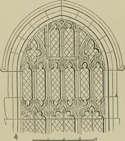 An illustration from An analysis of Gothic architecture. Illustrated by a series of upwards of seven hundred examples of doorways, windows, mouldings, roofs, arches, crosses, panels, buttresses, seats, screens, etc., and accompanied with remarks on the several details of an ecclesiastical edifice (1903)