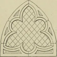 An illustration from An analysis of Gothic architecture. Illustrated by a series of upwards of seven hundred examples of doorways, windows, mouldings, roofs, arches, crosses, panels, buttresses, seats, screens, etc., and accompanied with remarks on the several details of an ecclesiastical edifice (1903)