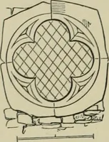 An illustration from An analysis of Gothic architecture. Illustrated by a series of upwards of seven hundred examples of doorways, windows, mouldings, roofs, arches, crosses, panels, buttresses, seats, screens, etc., and accompanied with remarks on the several details of an ecclesiastical edifice (1903)