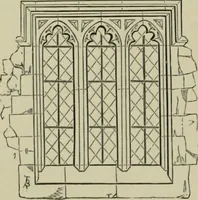 An illustration from An analysis of Gothic architecture. Illustrated by a series of upwards of seven hundred examples of doorways, windows, mouldings, roofs, arches, crosses, panels, buttresses, seats, screens, etc., and accompanied with remarks on the several details of an ecclesiastical edifice (1903)