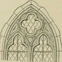 An illustration from An analysis of Gothic architecture. Illustrated by a series of upwards of seven hundred examples of doorways, windows, mouldings, roofs, arches, crosses, panels, buttresses, seats, screens, etc., and accompanied with remarks on the several details of an ecclesiastical edifice (1903)