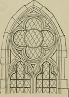 An illustration from An analysis of Gothic architecture. Illustrated by a series of upwards of seven hundred examples of doorways, windows, mouldings, roofs, arches, crosses, panels, buttresses, seats, screens, etc., and accompanied with remarks on the several details of an ecclesiastical edifice (1903)