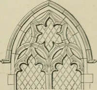 An illustration from An analysis of Gothic architecture. Illustrated by a series of upwards of seven hundred examples of doorways, windows, mouldings, roofs, arches, crosses, panels, buttresses, seats, screens, etc., and accompanied with remarks on the several details of an ecclesiastical edifice (1903)