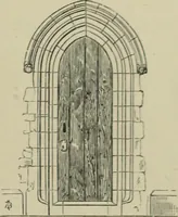 An illustration from An analysis of Gothic architecture. Illustrated by a series of upwards of seven hundred examples of doorways, windows, mouldings, roofs, arches, crosses, panels, buttresses, seats, screens, etc., and accompanied with remarks on the several details of an ecclesiastical edifice (1903)