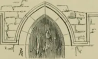 An illustration from An analysis of Gothic architecture. Illustrated by a series of upwards of seven hundred examples of doorways, windows, mouldings, roofs, arches, crosses, panels, buttresses, seats, screens, etc., and accompanied with remarks on the several details of an ecclesiastical edifice (1903)