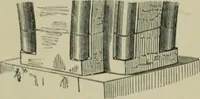 An illustration from An analysis of Gothic architecture. Illustrated by a series of upwards of seven hundred examples of doorways, windows, mouldings, roofs, arches, crosses, panels, buttresses, seats, screens, etc., and accompanied with remarks on the several details of an ecclesiastical edifice (1903)