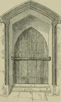 An illustration from An analysis of Gothic architecture. Illustrated by a series of upwards of seven hundred examples of doorways, windows, mouldings, roofs, arches, crosses, panels, buttresses, seats, screens, etc., and accompanied with remarks on the several details of an ecclesiastical edifice (1903)