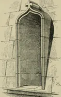 An illustration from An analysis of Gothic architecture. Illustrated by a series of upwards of seven hundred examples of doorways, windows, mouldings, roofs, arches, crosses, panels, buttresses, seats, screens, etc., and accompanied with remarks on the several details of an ecclesiastical edifice (1903)