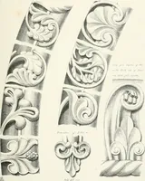 An illustration from An analysis of Gothick architecture ; (1847)