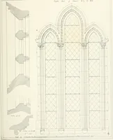 An illustration from An analysis of Gothick architecture ; (1847)