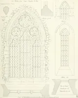 An illustration from An analysis of Gothick architecture ; (1847)
