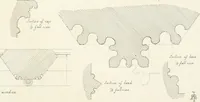 An illustration from An analysis of Gothick architecture ; (1847)