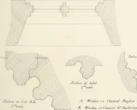 An illustration from An analysis of Gothick architecture ; (1847)