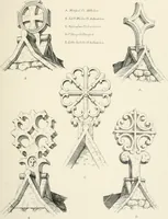 An illustration from An analysis of Gothick architecture ; (1847)
